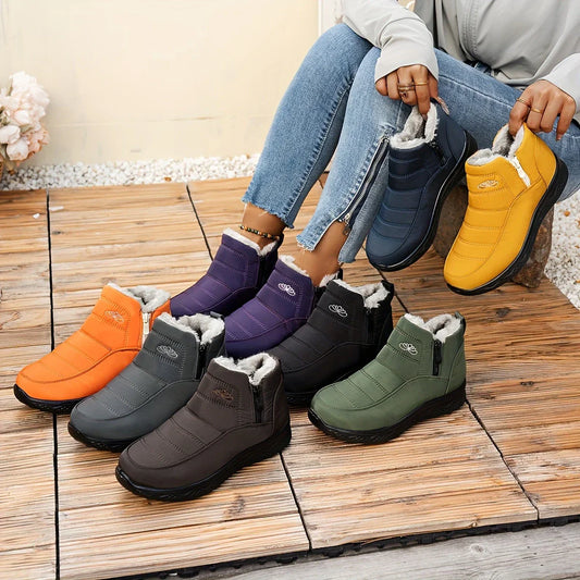 Manu | Stilvolle, warme und rutschfeste Damenstiefeletten