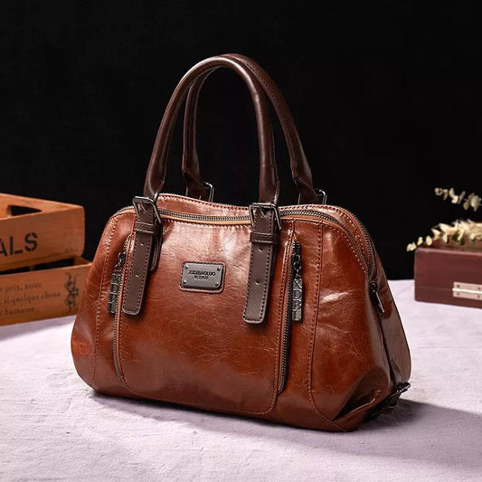 Nancy | Exquisite Damenhandtasche aus hochwertigem Leder