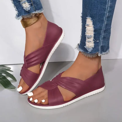 Luzia | Damen Orthopädische Sandalen mit Bequemem Schleifen-Design