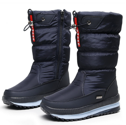Sofie | Halbfrei Wasserdichte Schneestiefel mit Kunstfell