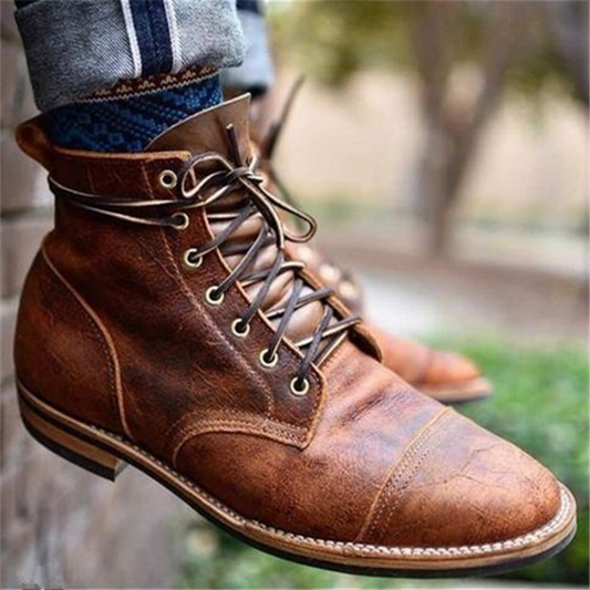 Christian | Zeitlose Lederstiefel mit elegantem Design