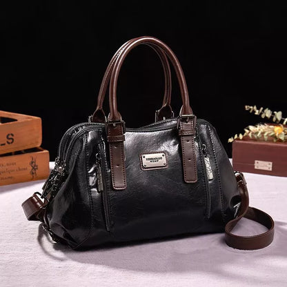 Nancy | Exquisite Damenhandtasche aus hochwertigem Leder