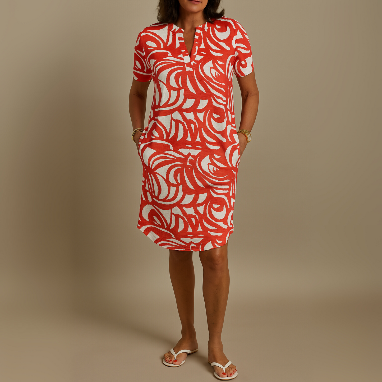 Ute | Leichtes Sommerkleid mit eleganter, femininer Silhouette