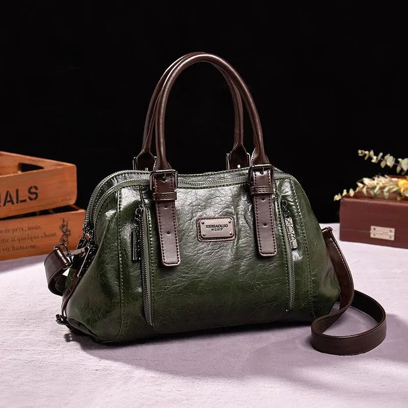 Nancy | Exquisite Damenhandtasche aus hochwertigem Leder