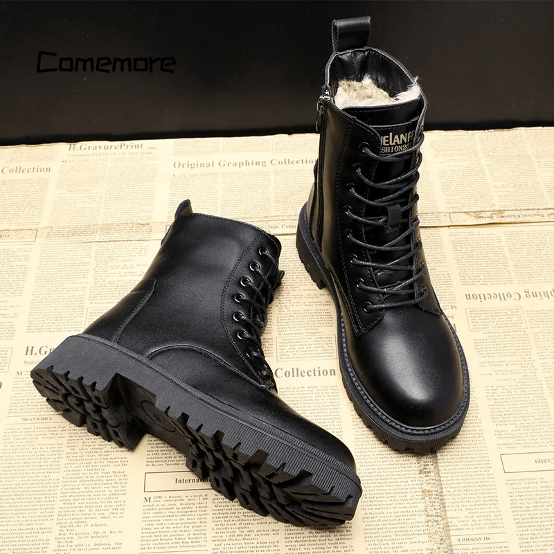 Hanna | Gefütterte Lederstiefel für warme Füße