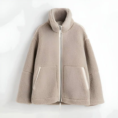 Camila | Cozy Teddy Fleece Jacket