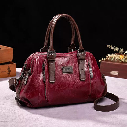 Nancy | Exquisite Damenhandtasche aus hochwertigem Leder