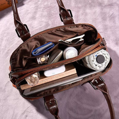 Nancy | Exquisite Damenhandtasche aus hochwertigem Leder