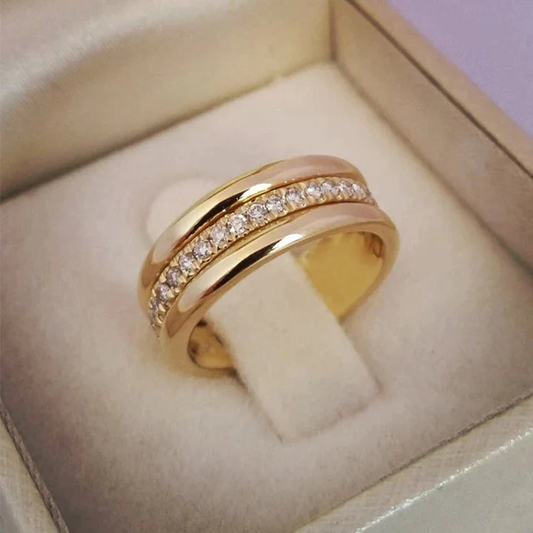 Sarah | Elegante Halskette mit glitzernden Kristall-Highlights