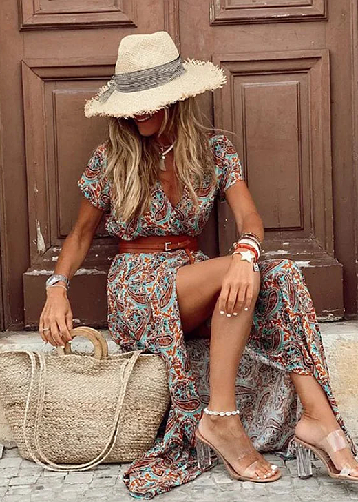 Gerda | Leichtes Sommerkleid mit elastischem Bund