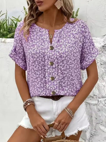 Jelena | Leichtes Blumen-Top für Frühling und Sommer