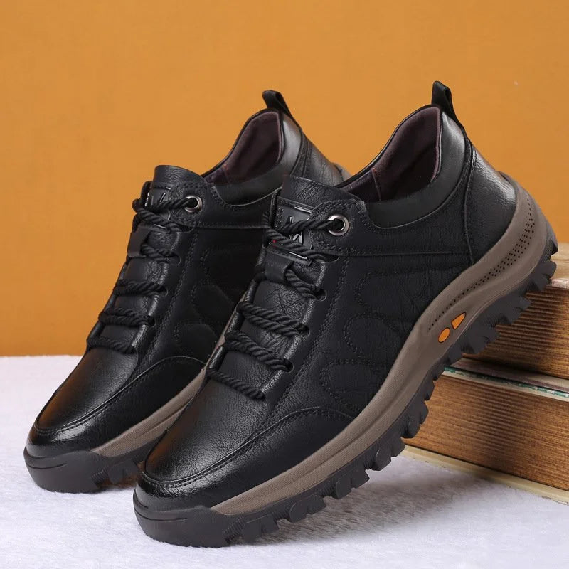 Matt | Handgenähte Leder-Casual-Schuhe für Männer