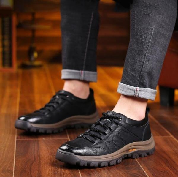 Matt | Handgenähte Leder-Casual-Schuhe für Männer