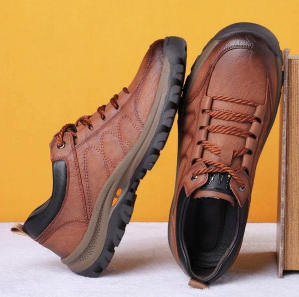 Matt | Handgenähte Leder-Casual-Schuhe für Männer