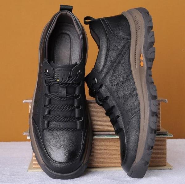 Matt | Handgenähte Leder-Casual-Schuhe für Männer