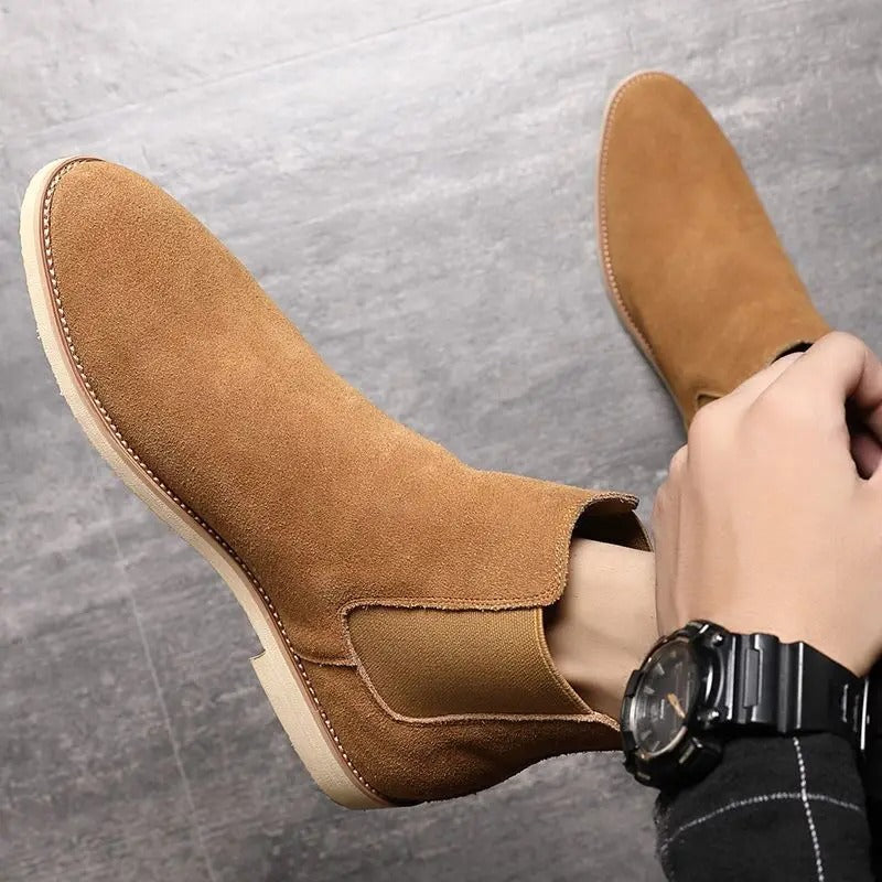 Armendo | Klassische Wildleder-Boots mit stilvollem Design