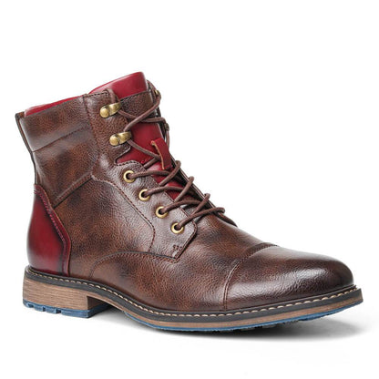 Aaron | Elegante Oxford-Stiefel aus feinstem Leder