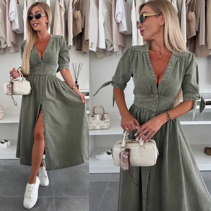 Ivanka | Funkelndes Denim-Kleid für einen zeitgemäßen Stil