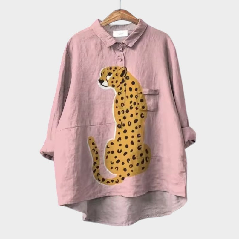 Erika | Leichte Bluse mit floralem Flair