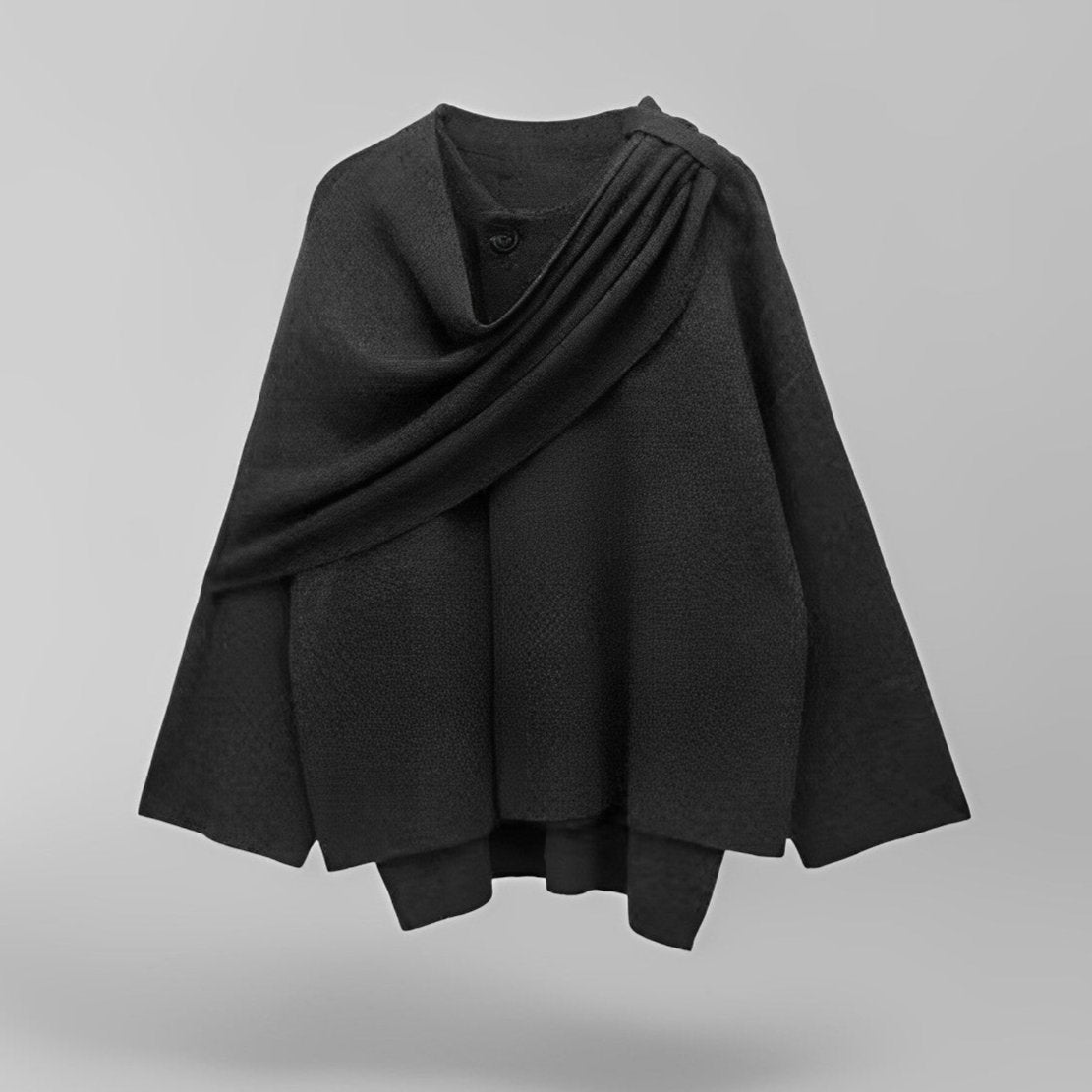Elif | Stylischer Cape-Mantel