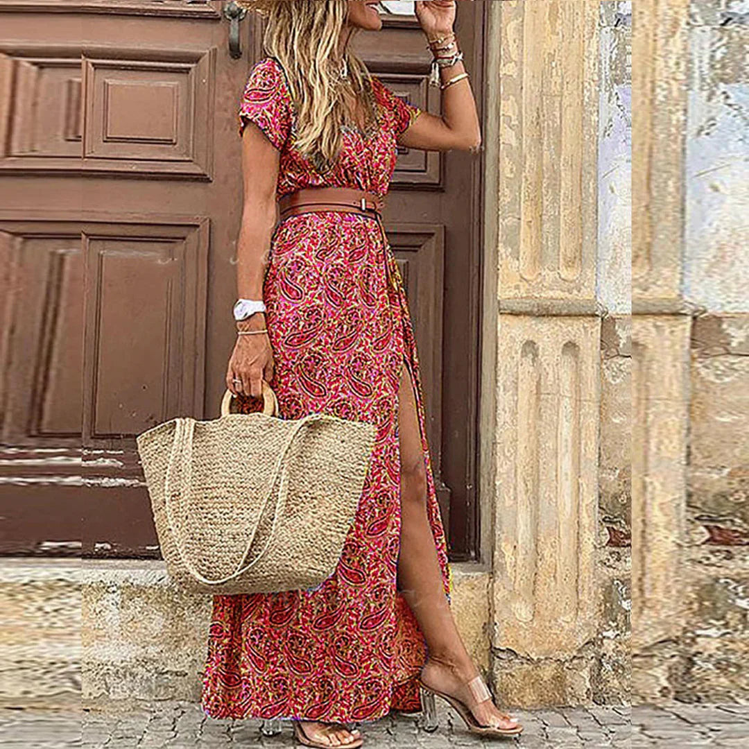 Gerda | Leichtes Sommerkleid mit elastischem Bund