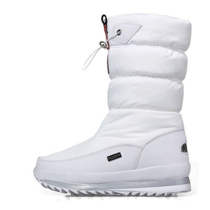 Sofie | Halbfrei Wasserdichte Schneestiefel mit Kunstfell
