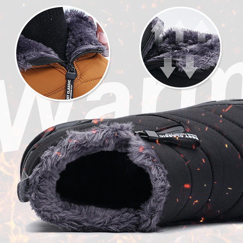 Parker | Wasserdichte Schneestiefel mit Kunstfell-Futter