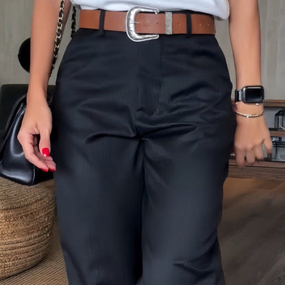 Mathilda | Elegante Anzughose mit zarten Streifen