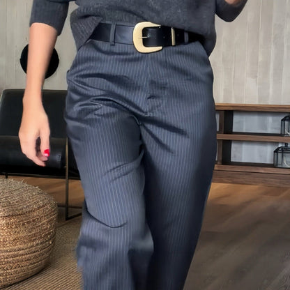 Mathilda | Elegante Anzughose mit zarten Streifen