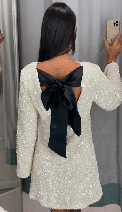 Elsa | Glänzendes Glamour-Kleid